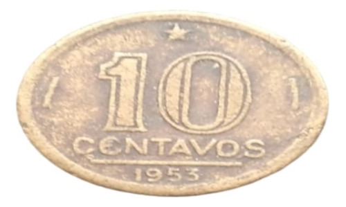 Moeda 10 Centavos 1953 Conservação Utg Código Cs0666