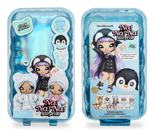 Muñeca Coleccionable Na Na Na Evie Von Hoo Cozy Series