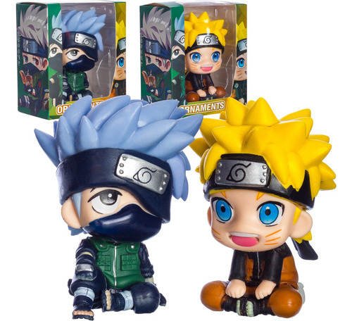 Figura Naruto Kakashi Sakura Sasuke Juguetes Colección.