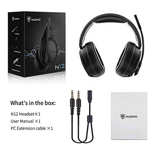 Auriculares Para Juegos N12 De Nubwo, Estéreo Envolvente, Mi