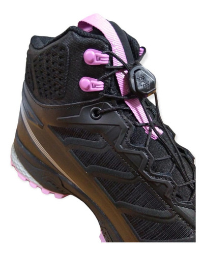 Imagen 3 de 6 de Zapatillas Montagne Bota Ultra 3.0 Mid Mujer Trekking Olivos