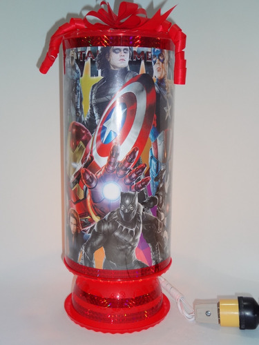 Avengers Infinity War  Centros De Mesa 15+1 Regalo 16 Lámpar