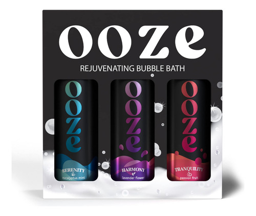 Ooze Bath Set De Baño De Burbujas Para Mujer (355 Ml) Lava