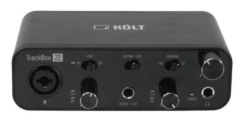 Interface De Áudio Kolt Trackbox 22 Usb-c 2 Canais