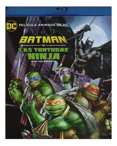 Batman Y Las Tortugas Ninja Tmnt Dc Comics Pelicula Blu-ray