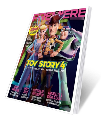 Revista Cine Premiere Edición Junio 2019 Portada Toy Story