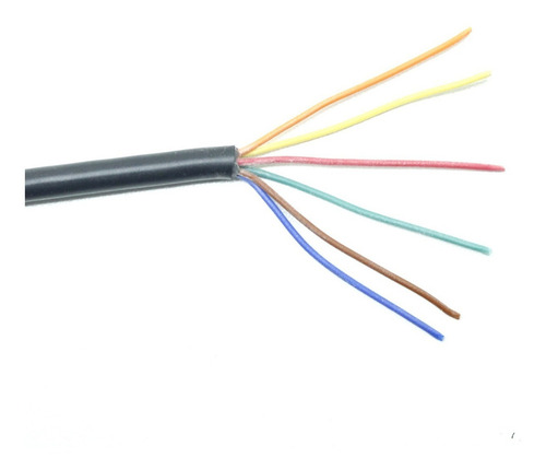 Cabo Manga Sem Blindagem 6 Vias 26 Awg Automação 20 Metros