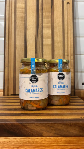Calamares En Escabeche Sin Conservantes - Serajuana X360gr