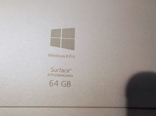 Tablet Microsoft Surface Pro 3 Gris (Usado)