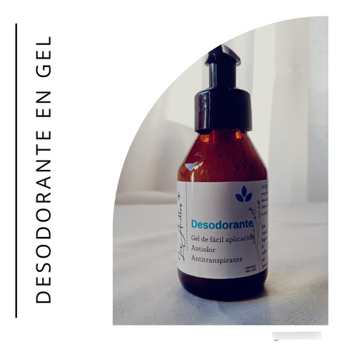 Desodorante Natural En Gel Cosmética Natural 