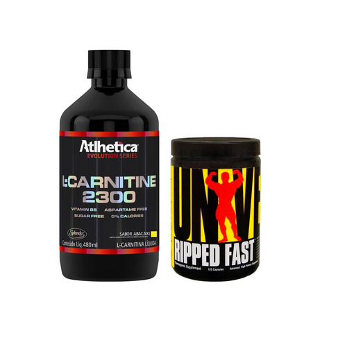 Ripped Fast (120 Caps) - Universal +emagrecedor L-carnitine