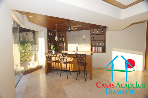 Cad Vista De La Bruma 3. Lujo Y Amplitud Frente Al Mar: Residencia Con Alberca, Palapa Y Vistas Espectaculares En Acapulco