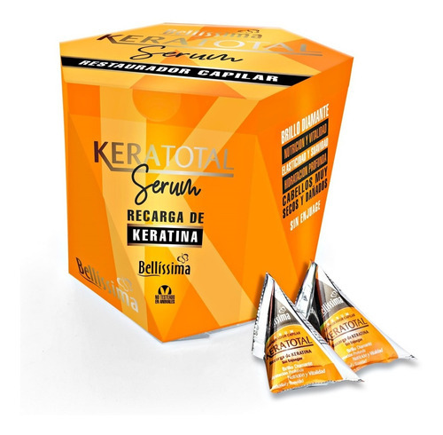 Caja Exhibidora De Serum Keratotal Bellissima X 24 Piramides