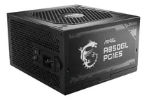Comprar Fuente De Poder Msi 850w Mag A850gl Negra Atx 80+ Gold
