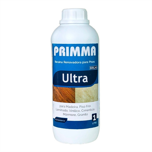 Primma Ultra Brilho | Cera Revitaliza Renova | Pisos Madeira