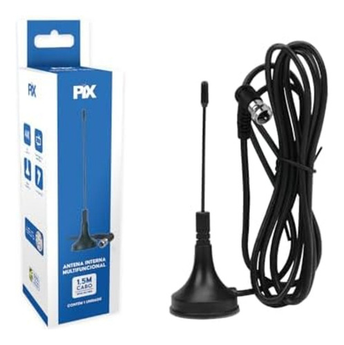 Antena Hdtv Digital Pix Com 1,5m