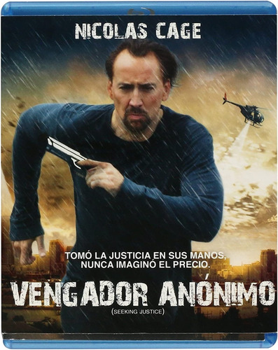 Vengador Anónimo | Blu Ray Nicolas Cage Película Nueva