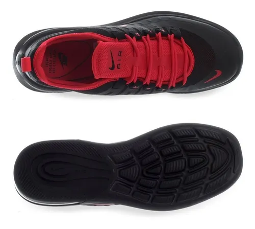 Nike air max axis negro con rojo sale