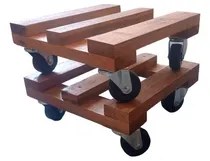 Comprar Base Para Maceteros De Madera 25x25 Cm 