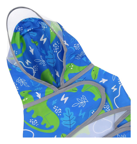 Hde Chubasquero Para Perros Con Capucha Transparente Poncho