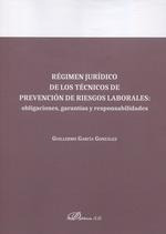 Libro: Régimen Jurídico De Los Técnicos De Prevención De Rie