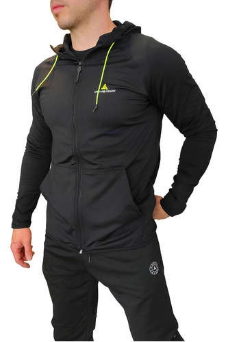 Campera Deportiva Hombre Run Urban Luxury Lycra