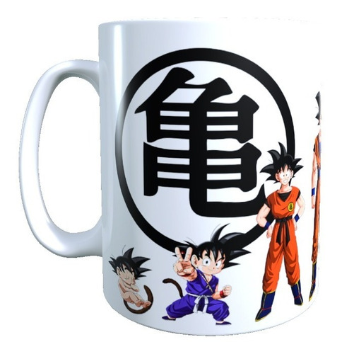 Taza - Tazón Diseño Dragon Ball, Evolución Goku 320c