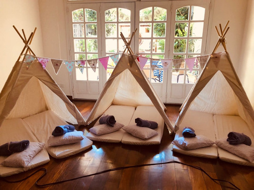 Alquiler Carpas Tipi Pijamada Pijama Party Pijamadas Pini
