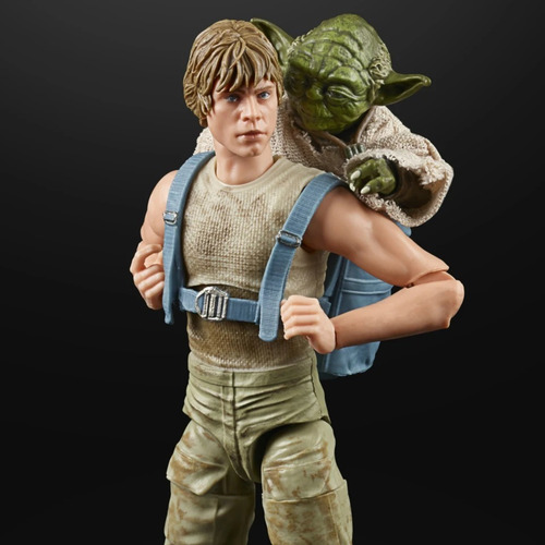 Imagen 4 de 10 de Luke Skywalker & Yoda (jedi Training) Two-pack Black Series
