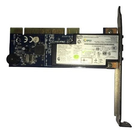 Tarjeta De Red Pci Fax Anatel Rd01 - D850 (Usado)