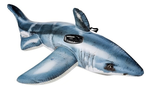 Bote Flotante Inflable White Shark Con Correa - Intex 57525