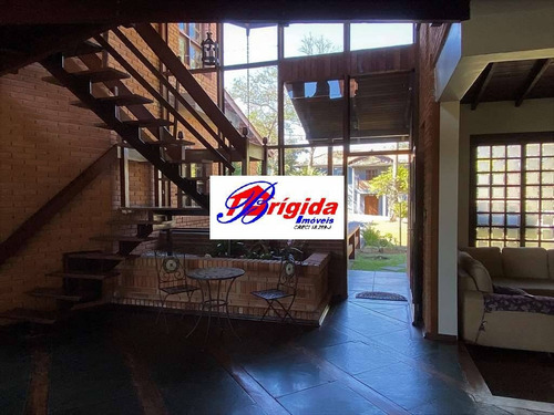Imagem 9 de 15 de Forest Hills - Rústica, 4 Dorms, 4 Áreas Gourmet, Piscina, Sauna E Vista! - 742m