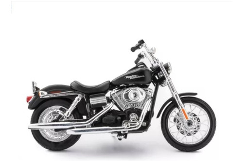 Moto Harley Davidson Dyna Street Bob Escala 1:18 Maisto 