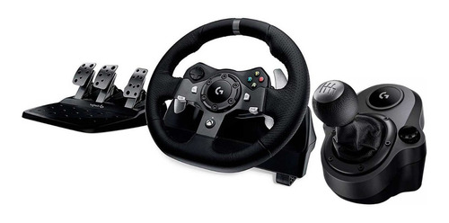 Volante Logitech G920 Palanca De Cambio Pedales Xbox One Pc 