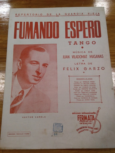 Fumando Espero Masanas Garzo Tango 