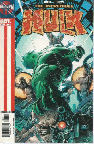 The Incredible Hulk Jn° 86 - Em Inglês - Editora Marvel - Formato 16,5 X 25 - Capa Mole - Bonellihq Cx242 Nov23