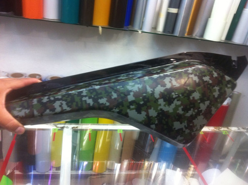 Imagen 3 de 4 de Vinil Camoflaje Militar Pixel 1.52 X 1m Con Envio Gratis