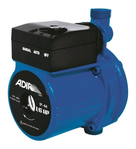 Bomba Agua Presurizador 1/6 Hp Automática Ad-1503 Adir 3910