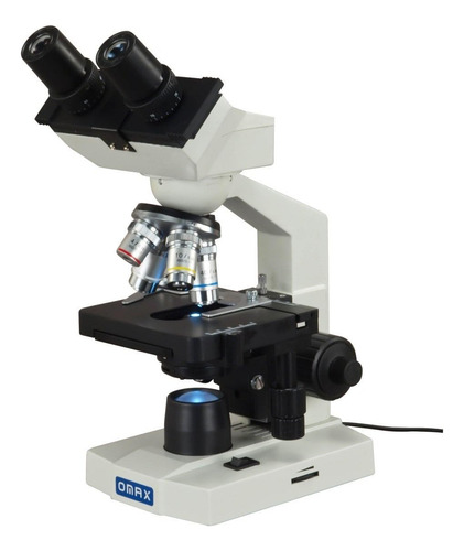 Compuesto Biológico Binocular Microscope Omax Lab 40x-2500x