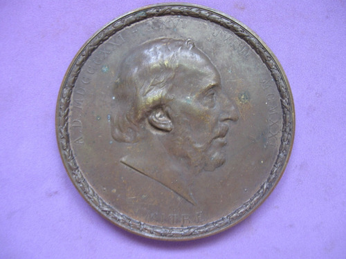 Medalla A Mitre, Sembrador, De Rogelio Yrurtia, 77 Mm