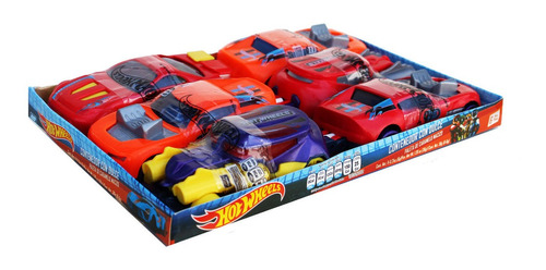 Paleta Caramelo Macizo Hot Wheels