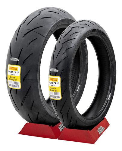 Llantas Pirelli Diablo Rosso Iv 120/70 17 Y 190/55 17 R1