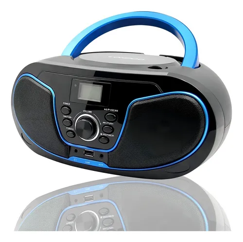 Grabadora Portatil Bluetooth Radio Fm Cd Usb