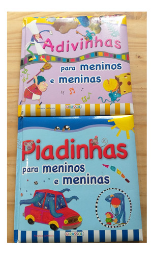 Livro, Kit(2) 1. Piadinhas Para Meninos E Meninas; 2. Advinhas Para Meninos E Meninas, Florencia Caferatta