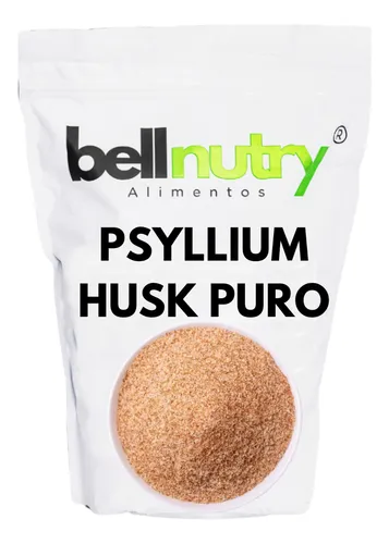 Psyllium Husk Fibra (100% Natural) 1kg - Bellnutry Alimentos