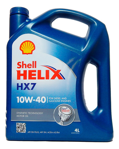 Aceite De Motor Shell Helix Hx7 10w40 4lt