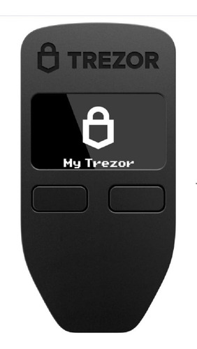 Monedero De Hardware Trezor One Para Criptomonedas, Negro
