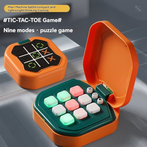 Juego De Mesa Con Rompecabezas Montessori Electrónico Tic-ta