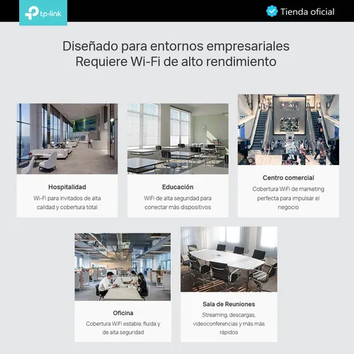 Tp-link, Access Point De Techo Gigabit Wifi 6 Ax3000, Eap650