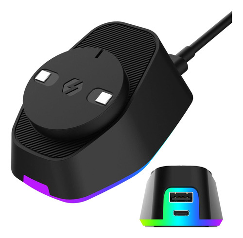 Veoryfly Base Carga Para Logitech Hero Mouse Juego Rgb